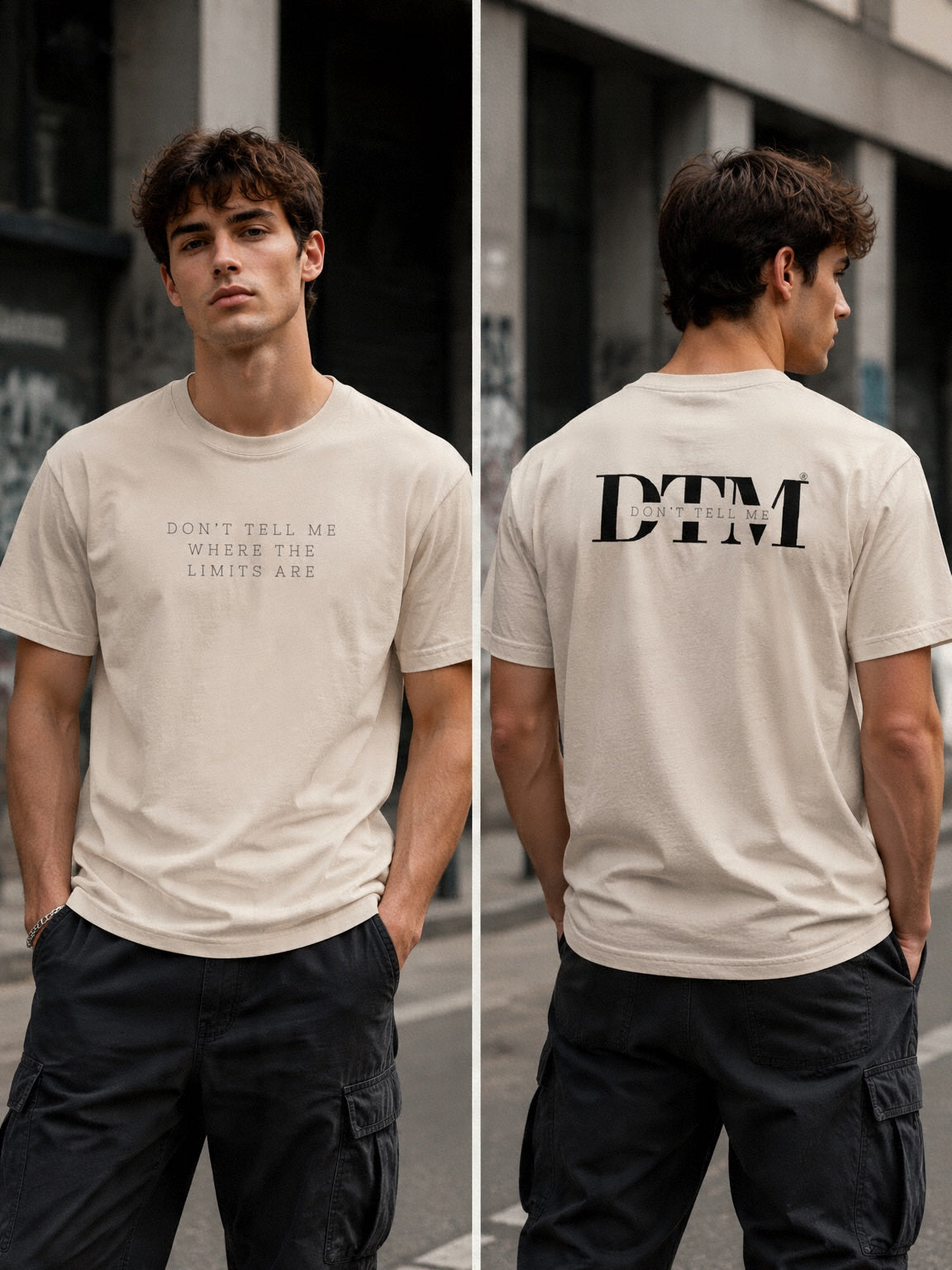 Camiseta "Don't Tell Me Where The Limits Are"